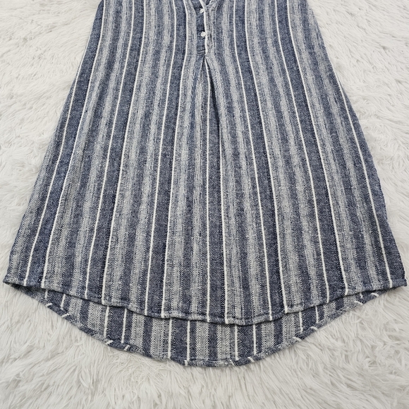 Anthropologie | Cloth & Stone Stripe Shirt Dress Button Top Sleeveless L… - Picture 12 of 12